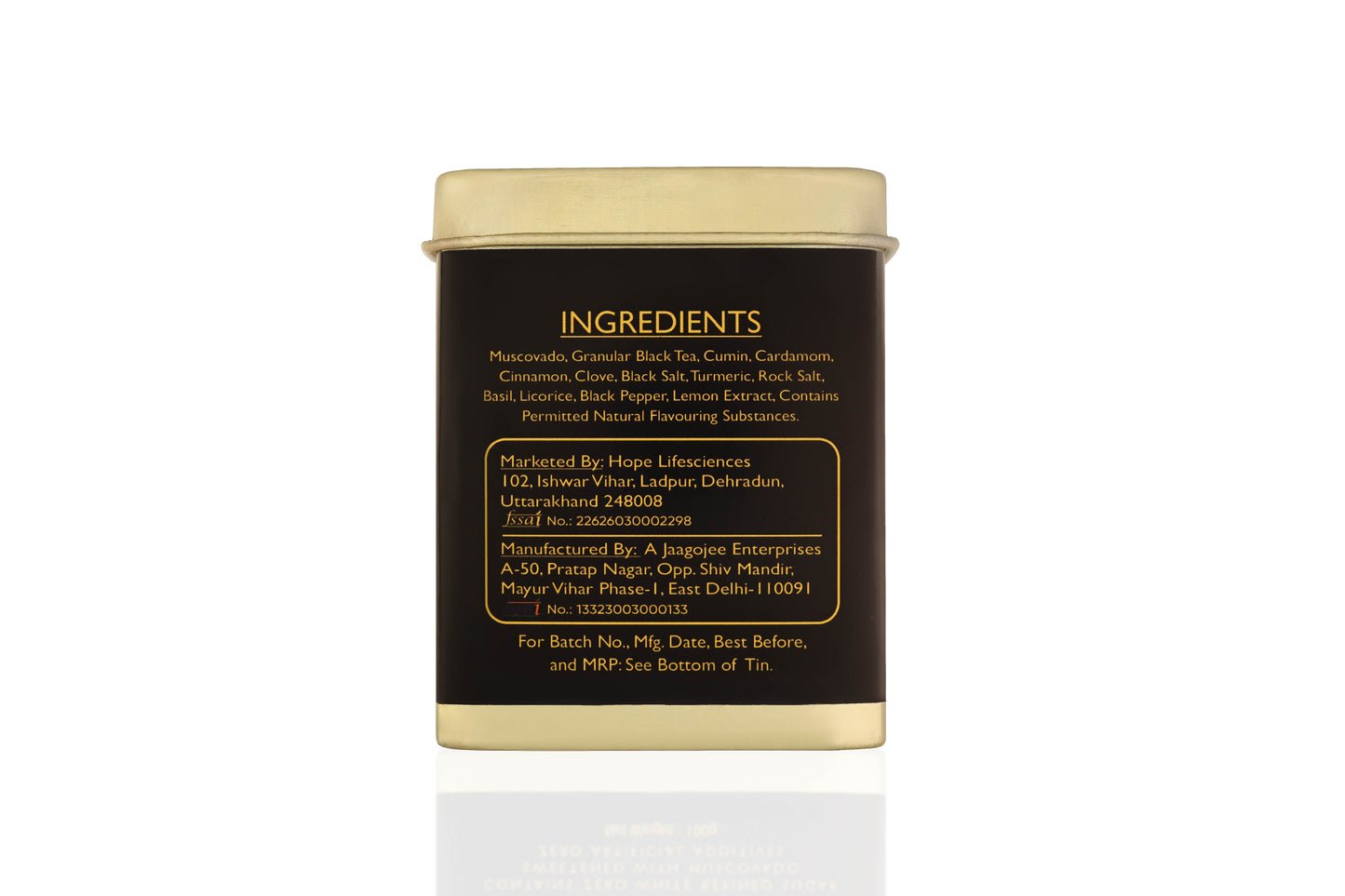Hope & Co. Heritage Artisanal Blend Premium Masala Infusion
